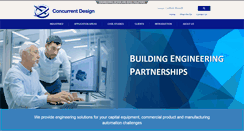 Desktop Screenshot of concurrentdesign.com